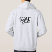 Wees het Licht Mattheüs 5:14 Hoodie (Achterkant)