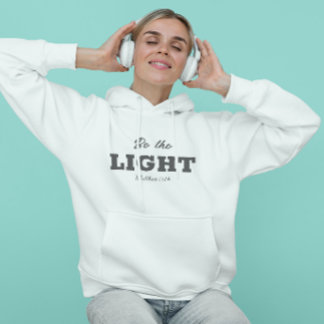 Wees het licht | Matthew 5:14 Bijbelverse Hoodie