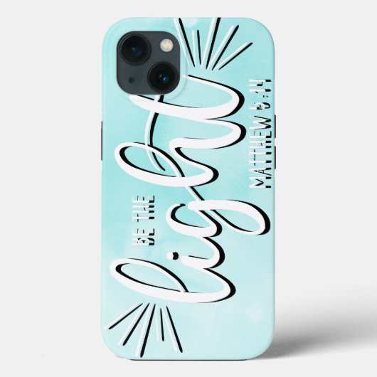 Wees het licht Matthew 5:14 Case-Mate iPhone Case (Achterkant)