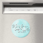 Wees het licht Matthew 5:14 Magneet (Insitu (Vaatwasser))