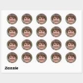 Wees het licht ronde sticker (Vel)