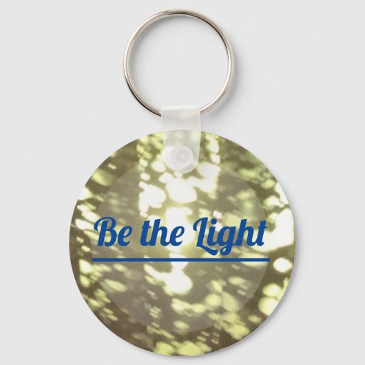 Wees het Licht Sleutelhanger (Voorkant)