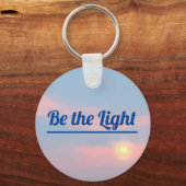 Wees het Licht Sleutelhanger (Achterkant)