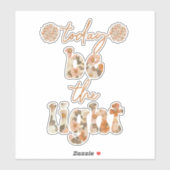 Wees het licht sticker (Vel)