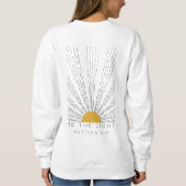 Wees Het Licht Sweatshirt (Achterkant)