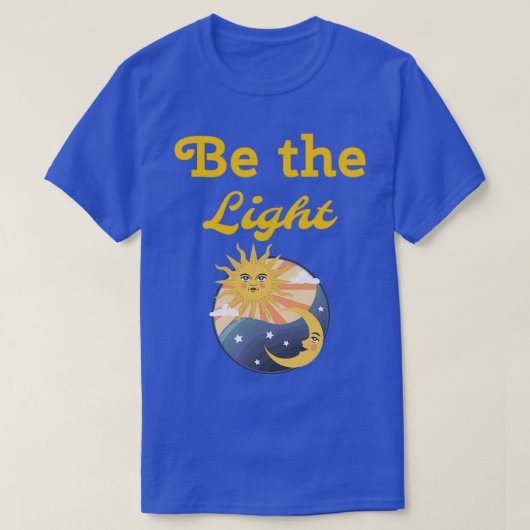 Wees het licht t-shirt (Design voorkant)