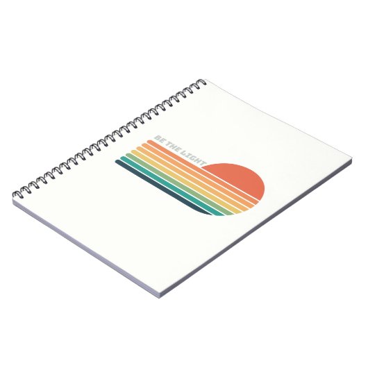 Wees het Lichte Bijbelblad, Retro Christelijk Notitieboek (Linkerzijde)