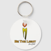 Wees het lichte Sleutelhanger (Voorkant)