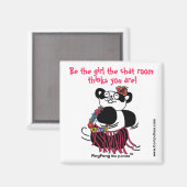 'WEES HET MEISJE DAT DE CHATROOM DENKT DAT JE BENT MAGNEET (Voorkant / Achterkant)