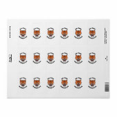 WEES HET MONSTER ETIKET (Full Sheet)
