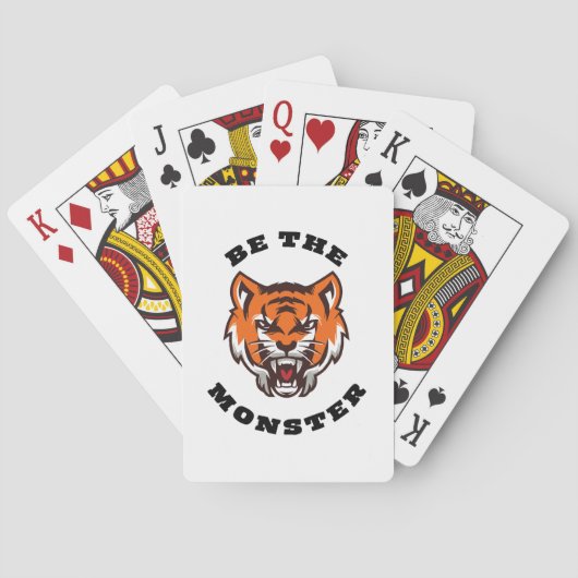 WEES HET MONSTER POKERKAARTEN (Achterkant)