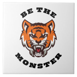 WEES HET MONSTER TEGELTJE