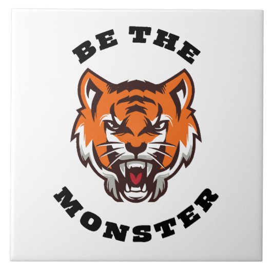 WEES HET MONSTER TEGELTJE (Voorkant)