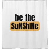 Wees het Sunshine Shower Gordijn (Voorkant)