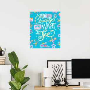 WEES HET VERANDERENDE POSTER