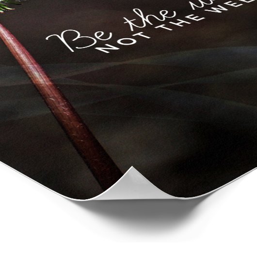 Wees het Wish Poster (Hoek)