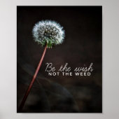 Wees het Wish Poster (Voorkant)