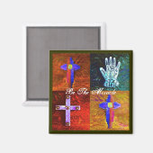 "Wees het wonder" magneet (Voorkant / Achterkant)