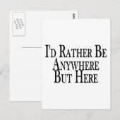 Wees hier en daar briefkaart (Voorkant / Achterkant)