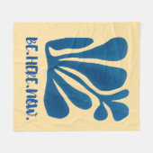 Wees Hier Nu Fleece Deken (Voorkant (Horizontaal))