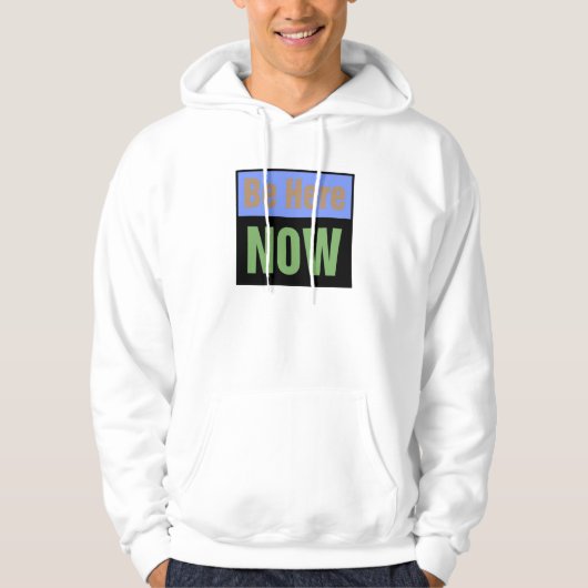 Wees hier nu Hoodie (Voorkant)