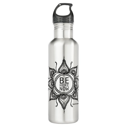 Wees hier nu Mandala Stainless Steel Water Bottle Waterfles (Voorkant)