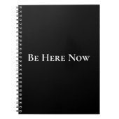 Wees Hier Nu Mindfulness Notitieboek (Voorkant)