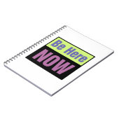 Wees hier nu notitieboek (Linkerzijde)