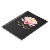 Wees hier nu Pastel Lotus Mindful Notitieboek (Linkerzijde)