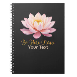 Wees hier nu Pastel Lotus Mindful Notitieboek