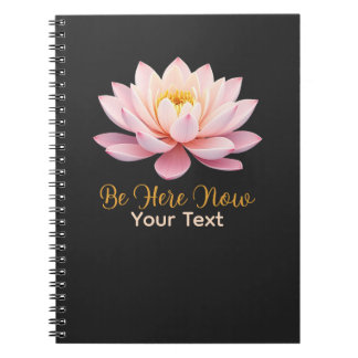 Wees hier nu Pastel Lotus Mindful Notitieboek