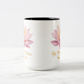 Wees hier nu Pastel Lotus Mindful Tweekleurige Koffiemok (Center)