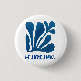 Wees Hier Nu Ronde Button 3,2 Cm