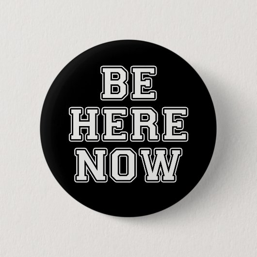 Wees hier nu ronde button 5,7 cm (Voorkant)
