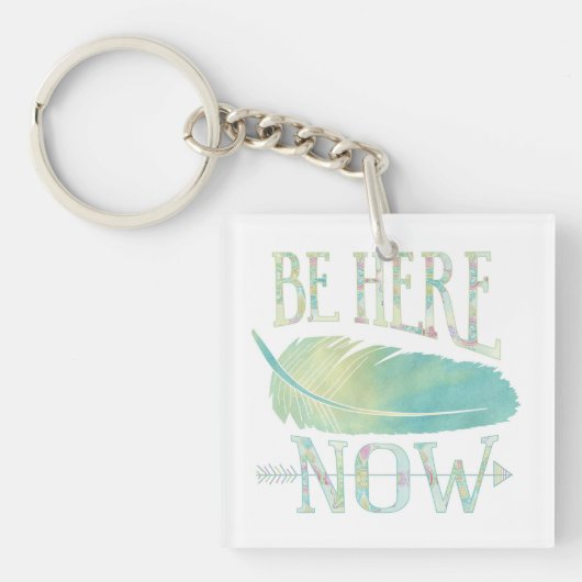 Wees hier nu sleutelhanger (Voorkant)