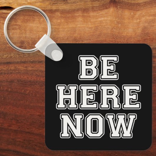 Wees hier nu sleutelhanger (Voorkant)