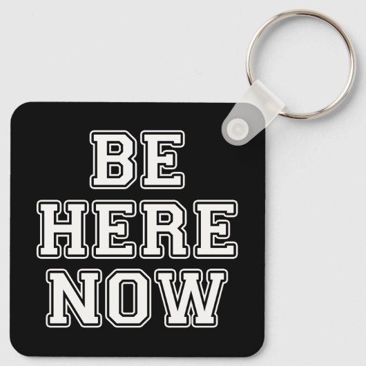 Wees hier nu sleutelhanger (Achterkant)