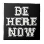 Wees hier nu tegeltje (Voorkant)