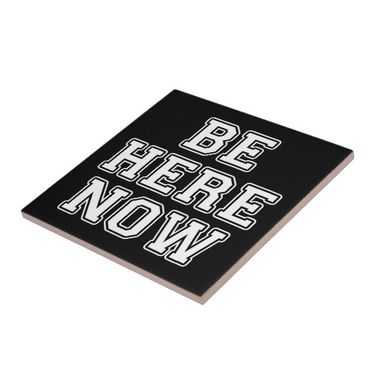 Wees hier nu tegeltje (Zijkant)