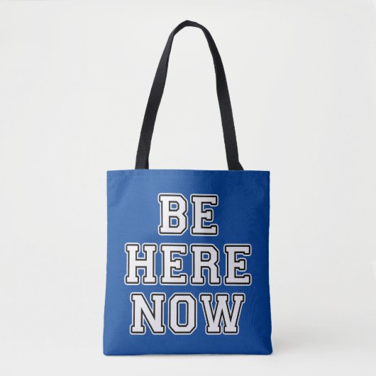 Wees hier nu tote bag (Voorkant)