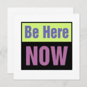 Wees hier nu uitgenodigd kaart (Voorkant / Achterkant)