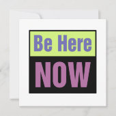 Wees hier nu uitgenodigd kaart (Voorkant)