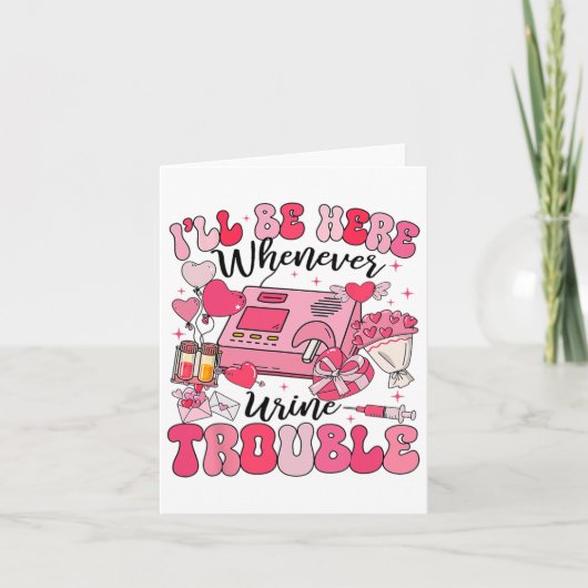 Wees hier wanneer urine problemen dialyse verpleeg kaart (Voorkant)