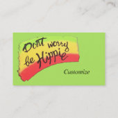 Wees Hippie Thunder_Cove Visitekaartje (Achterkant)