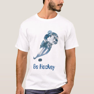 Wees Hockey (blauw) T-shirt