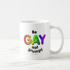 Wees homo, niet brutaal koffiemok