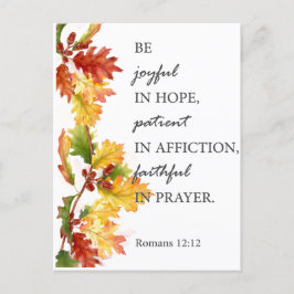 Wees hoopvol briefkaart