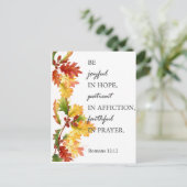 Wees hoopvol briefkaart (Staand voorkant)