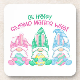 Wees hoppy gnoom materie wat op een bier onderzetter