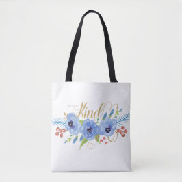 Wees Humble en Sind Monogram op de rug Tote Bag
